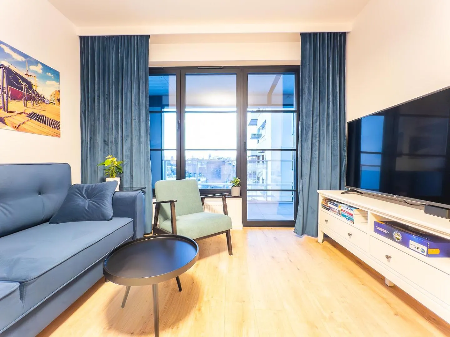 Apartament Z Dwiema Sypialniami + Parking Gdaňsk