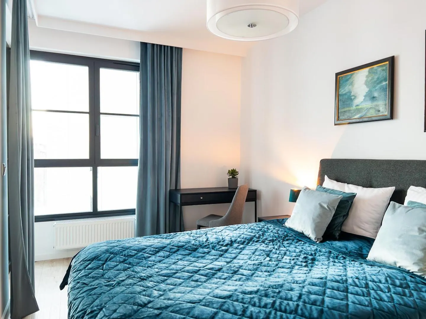 Apartament Z Dwiema Sypialniami + Parking Gdaňsk Apartmán